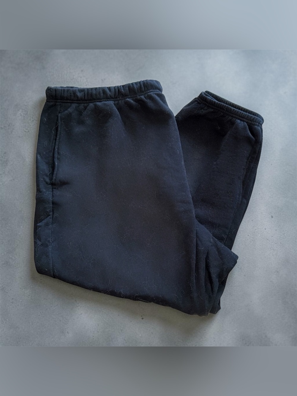 Old Navy Black Fleece Jogger Sweatpants